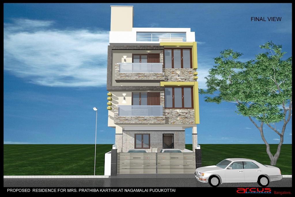 Nagamalai Residential Building - Completed Project