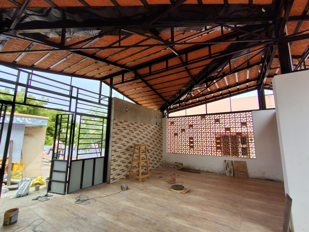 Iyeebangalow Site Roof Work - Completed Project